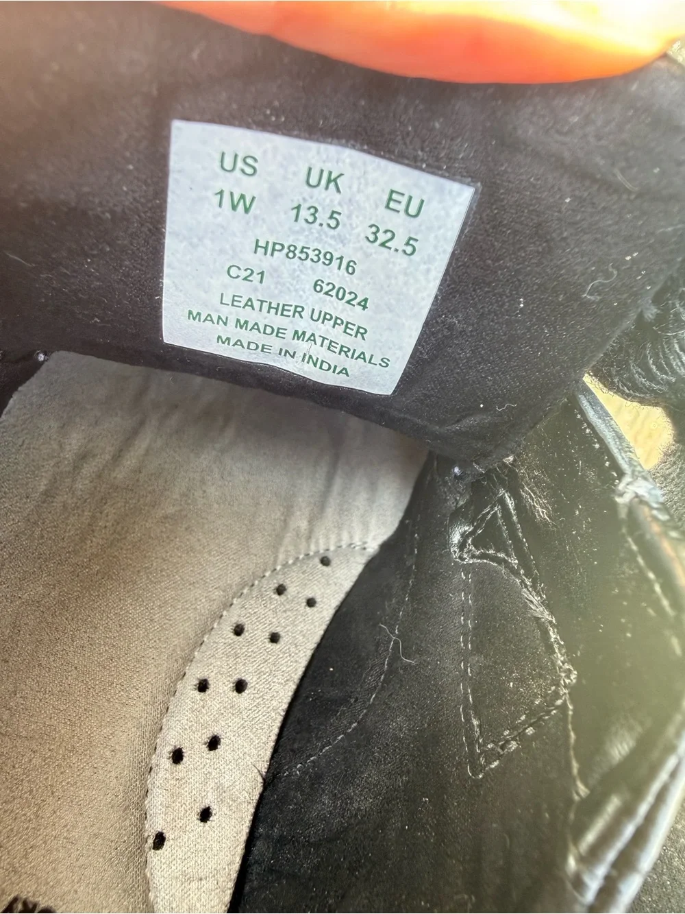 Hush Puppy Gavin Dress Shoe GUC Unisex Sz 1W